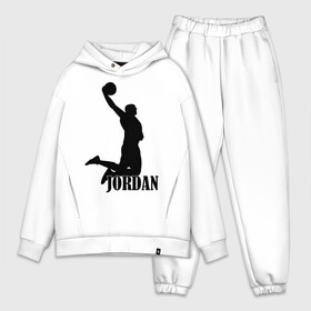 Мужской костюм хлопок OVERSIZE с принтом Michael Jordan. в Курске,  |  | basketball | баскетбол | джордан | майкл джордан | спорт
