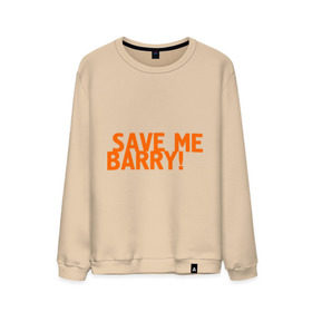 Мужской свитшот хлопок с принтом Save me, Barry! в Курске, 100% хлопок |  | misfits