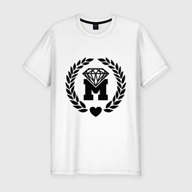 Мужская футболка премиум с принтом Misfits в Курске, 92% хлопок, 8% лайкра | приталенный силуэт, круглый вырез ворота, длина до линии бедра, короткий рукав | misfits