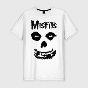 Мужская футболка премиум с принтом Missfits в Курске, 92% хлопок, 8% лайкра | приталенный силуэт, круглый вырез ворота, длина до линии бедра, короткий рукав | 