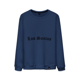 Мужской свитшот хлопок с принтом Los Santos в Курске, 100% хлопок |  | gta | los santos | гта | игры | лос сантос
