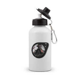 Бутылка спортивная с принтом Half-Life 3 (3) в Курске, металл | емкость — 500 мл, в комплекте две пластиковые крышки и карабин для крепления | Тематика изображения на принте: black mesa | half life | игры