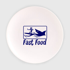 Тарелка с принтом fast food - быстрая еда в Курске, фарфор | диаметр - 210 мм
диаметр для нанесения принта - 120 мм | fast food | fast food   быстрая еда | акула | быстрая еда | еда | прикольные картинки
