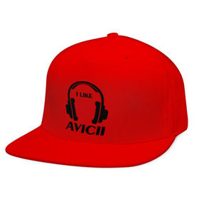 Кепка снепбек с прямым козырьком с принтом Мне нравится Avicii в Курске, хлопок 100% |  | dj | rnb | клубная музыка | клубные | мне | мне нравится | мне нравится avicii | музыка