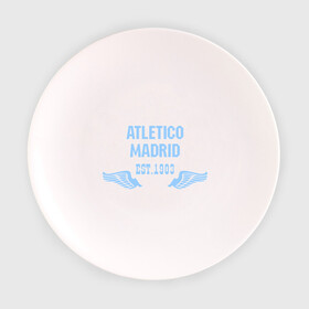 Тарелка 3D с принтом Atletico Madrid (Атлетико Мадрид) в Курске, фарфор | диаметр - 210 мм
диаметр для нанесения принта - 120 мм | atletico madrid | атлетико мадрид | спорт | футбол