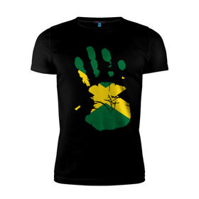 Мужская футболка премиум с принтом Рука Ямайки в Курске, 92% хлопок, 8% лайкра | приталенный силуэт, круглый вырез ворота, длина до линии бедра, короткий рукав | рука | рука ямайки | туристические | ямайки
флаг
