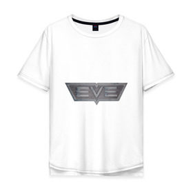 Мужская футболка хлопок Oversize с принтом EVE online в Курске, 100% хлопок | свободный крой, круглый ворот, “спинка” длиннее передней части | eve online | игры