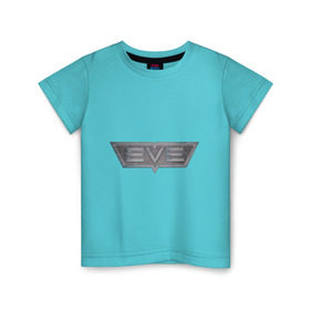 Детская футболка хлопок с принтом EVE online в Курске, 100% хлопок | круглый вырез горловины, полуприлегающий силуэт, длина до линии бедер | eve online | игры