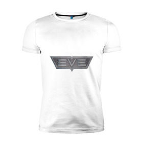 Мужская футболка премиум с принтом EVE online в Курске, 92% хлопок, 8% лайкра | приталенный силуэт, круглый вырез ворота, длина до линии бедра, короткий рукав | eve online | игры