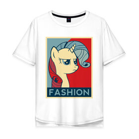 Мужская футболка хлопок Oversize с принтом Trixie Fashion в Курске, 100% хлопок | свободный крой, круглый ворот, “спинка” длиннее передней части | my little pony | swag | trixie | дружба   это чудо | мультфильм | пони | поняши | поняшки | сваг | свэг | триски