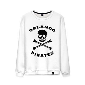 Мужской свитшот хлопок с принтом Orlando pirates Орландо Пираты в Курске, 100% хлопок |  | Тематика изображения на принте: orlando pirates | кости | орландо пираты | спорт | футбол | череп