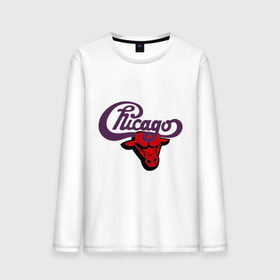 Мужской лонгслив хлопок с принтом Чикаго Булс Chicago bulls в Курске, 100% хлопок |  | Тематика изображения на принте: chicago bulls | swag | бык | чикаго булс