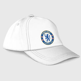 Бейсболка с принтом Chelsea logo в Курске, 100% хлопок | классический козырек, металлическая застежка-регулятор размера | 1905 | chelsea | chelsea logo | fc | footbal club | лого | логотип | спорт | футбол | футбольный клуб | челси