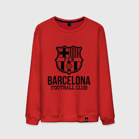 Мужской свитшот хлопок с принтом Barcelona FC в Курске, 100% хлопок |  | barcelona | fc | fc barcelona | footbal club | барселона | лого | логотип | спорт | футбол | футбольный клуб