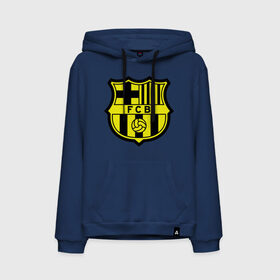Мужская толстовка хлопок с принтом Barcelona logo в Курске, френч-терри, мягкий теплый начес внутри (100% хлопок) | карман-кенгуру, эластичные манжеты и нижняя кромка, капюшон с подкладом и шнурком | barcelona | fc | fc barcelona | footbal club | барселона | лого | логотип | спорт | футбол | футбольный клуб