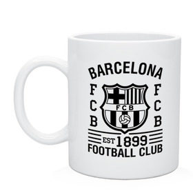 Кружка с принтом FC Barcelona в Курске, керамика | объем — 330 мл, диаметр — 80 мм. Принт наносится на бока кружки, можно сделать два разных изображения | barcelona | fc | fc barcelona | footbal club | барселона | лого | логотип | спорт | футбол | футбольный клуб