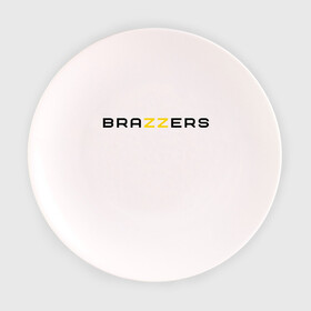 Тарелка с принтом Brazzers в Курске, фарфор | диаметр - 210 мм
диаметр для нанесения принта - 120 мм | Тематика изображения на принте: brazzers