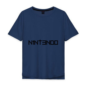 Мужская футболка хлопок Oversize с принтом Nintendo в Курске, 100% хлопок | свободный крой, круглый ворот, “спинка” длиннее передней части | баста | ноггано