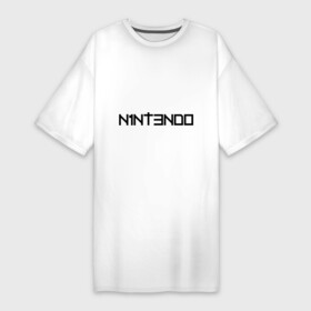 Платье-футболка хлопок с принтом Nintendo в Курске,  |  | баста | ноггано