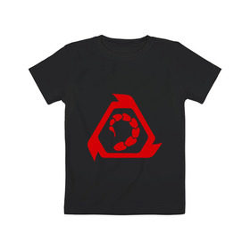 Детская футболка хлопок с принтом Сommand & conquer Brotherhood в Курске, 100% хлопок | круглый вырез горловины, полуприлегающий силуэт, длина до линии бедер | command | conquer | игра | эмблема
