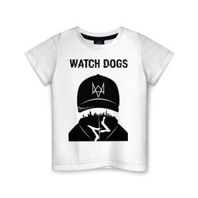 Детская футболка хлопок с принтом You will be Hacker в Курске, 100% хлопок | круглый вырез горловины, полуприлегающий силуэт, длина до линии бедер | hacker | watch dogs | will | you