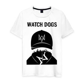 Мужская футболка хлопок с принтом You will be Hacker в Курске, 100% хлопок | прямой крой, круглый вырез горловины, длина до линии бедер, слегка спущенное плечо. | hacker | watch dogs | will | you