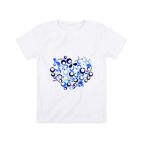 Детская футболка хлопок с принтом Ягодное сердце России в Курске, 100% хлопок | круглый вырез горловины, полуприлегающий силуэт, длина до линии бедер | русь