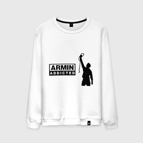Мужской свитшот хлопок с принтом Armin addicted в Курске, 100% хлопок |  | Тематика изображения на принте: addicted | buuren | van | аrmin