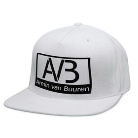 Кепка снепбек с прямым козырьком с принтом Armin van buuren logo в Курске, хлопок 100% |  | addicted | buuren | van | аrmin
