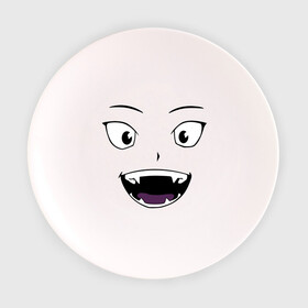 Тарелка с принтом Лицо вампира в стиле аниме в Курске, фарфор | диаметр - 210 мм
диаметр для нанесения принта - 120 мм | вампир | глаза | зубы | клыки | лицо | монстр | носферату | смайл