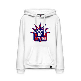 Мужская толстовка хлопок с принтом HC New York Rangers Emblem в Курске, френч-терри, мягкий теплый начес внутри (100% хлопок) | карман-кенгуру, эластичные манжеты и нижняя кромка, капюшон с подкладом и шнурком | Тематика изображения на принте: club | hockey | new | nyr | rangers | york | клуб | хоккей