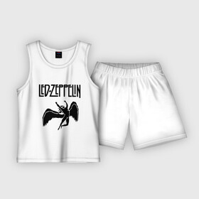 Детская пижама с шортами хлопок с принтом Led Zeppelin в Курске,  |  | led zeppelin