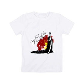 Детская футболка хлопок с принтом Фрэдди Меркьюри в Курске, 100% хлопок | круглый вырез горловины, полуприлегающий силуэт, длина до линии бедер | Тематика изображения на принте: queen | меломанам | музыка | рок | фрэдди меркьюри