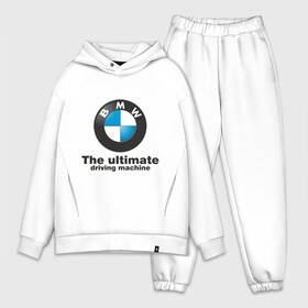 Мужской костюм хлопок OVERSIZE с принтом BMW The ultimate driving machine в Курске,  |  | bmw | driving | machine | ultimate | бмв