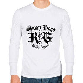 Мужской лонгслив хлопок с принтом Snoop Dogg в Курске, 100% хлопок |  | rap | snoop dogg | музыка | рэп | снуп дог