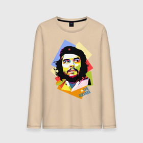 Мужской лонгслив хлопок с принтом Che Guevara в Курске, 100% хлопок |  | Тематика изображения на принте: че гевара
