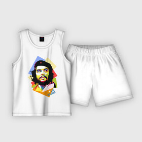 Детская пижама с шортами хлопок с принтом Che Guevara в Курске,  |  | Тематика изображения на принте: че гевара
