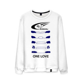 Мужской свитшот хлопок с принтом One love subaru в Курске, 100% хлопок |  | Тематика изображения на принте: logo | one love | sti | subaru | авто | лого | субарик | субару