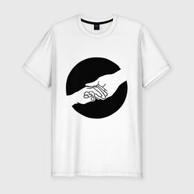 Мужская футболка премиум с принтом Дивергент Отречение в Курске, 92% хлопок, 8% лайкра | приталенный силуэт, круглый вырез ворота, длина до линии бедра, короткий рукав | Тематика изображения на принте: дивергент | отречение