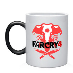 Кружка хамелеон с принтом Far Cry 4 (1) в Курске, керамика | меняет цвет при нагревании, емкость 330 мл | cry | far | far cry | ubisoft | край | фар | фаркрай | юбисофт