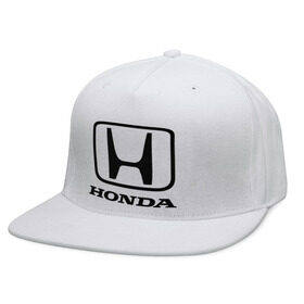 Кепка снепбек с прямым козырьком с принтом Honda logo в Курске, хлопок 100% |  | honda | logo | motor | лого | хонда