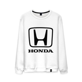 Мужской свитшот хлопок с принтом Honda logo в Курске, 100% хлопок |  | honda | logo | motor | лого | хонда