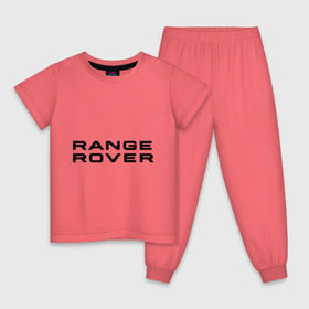 Детская пижама хлопок с принтом Range Rover в Курске, 100% хлопок |  брюки и футболка прямого кроя, без карманов, на брюках мягкая резинка на поясе и по низу штанин
 | Тематика изображения на принте: range rover
