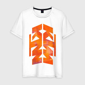 Мужская футболка хлопок с принтом KTM | КТМ в Курске, 100% хлопок | прямой крой, круглый вырез горловины, длина до линии бедер, слегка спущенное плечо. | 