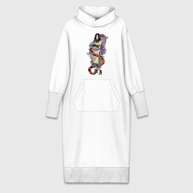 Платье удлиненное хлопок с принтом Орочимару в Курске,  |  | дзютсу | змея | орочимару