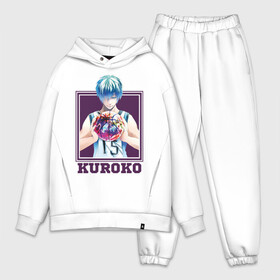 Мужской костюм хлопок OVERSIZE с принтом Куроко в Курске,  |  | basket | kuroko no basket | kuroko no basuke | аниме | баскетбол | куроко | мяч | парни | спорт