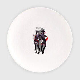 Тарелка с принтом Токийский гуль в Курске, фарфор | диаметр - 210 мм
диаметр для нанесения принта - 120 мм | anime | ghoul | tokyo | tokyo ghoul | гуль