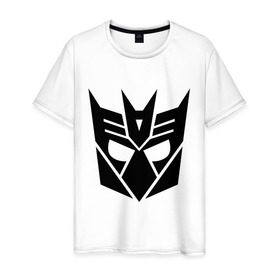 Мужская футболка хлопок с принтом Angry Transformers в Курске, 100% хлопок | прямой крой, круглый вырез горловины, длина до линии бедер, слегка спущенное плечо. | angry | transformer | трансформеры