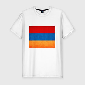 Мужская футболка премиум с принтом ARM в Курске, 92% хлопок, 8% лайкра | приталенный силуэт, круглый вырез ворота, длина до линии бедра, короткий рукав | armenia erevan