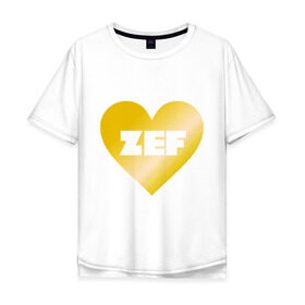 Мужская футболка хлопок Oversize с принтом ZEF Die Antwoord в Курске, 100% хлопок | свободный крой, круглый ворот, “спинка” длиннее передней части | die antwoord